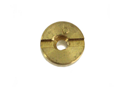V-Twin Linkert Carburetor Fixed Jet #6 - Reliable Replacement Part