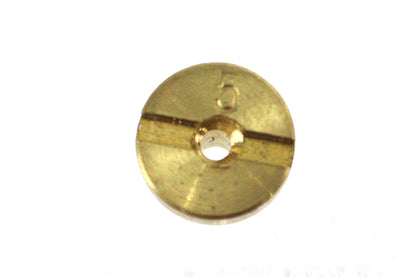 V-Twin Linkert Carburetor Fixed Jet #5 for M65, M84, and M97 Models