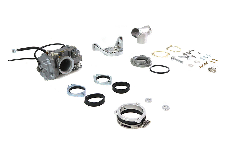 V-Twin OKO 45mm Flatside Carburetor Kit for Harley Davidson FXST (1999-2008)