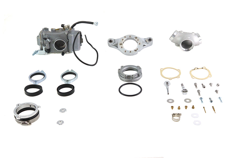 V-Twin OKO 45mm Flatside Carburetor Kit for Harley Davidson FXST (1999-2008)
