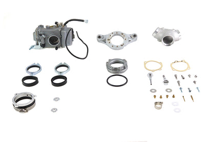 V-Twin OKO 45mm Flatside Carburetor Kit for Harley Davidson FXST (1999-2008)