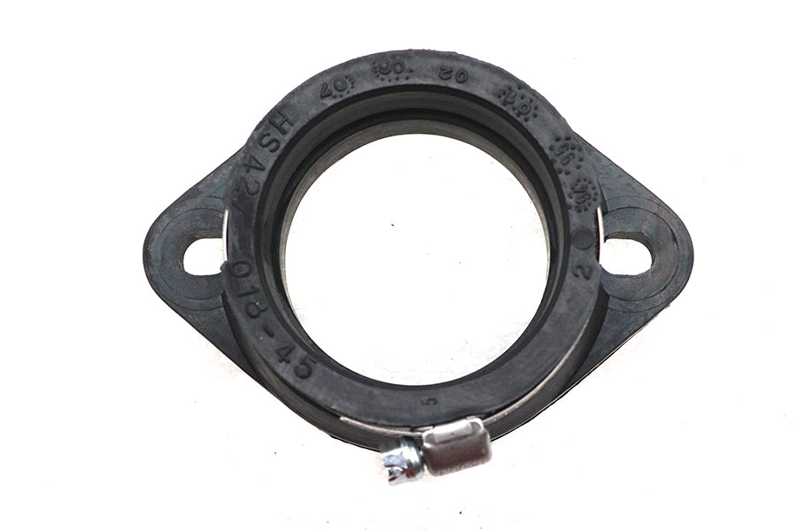 Ultima Mikuni Flange Adapter for 45mm Carbs - Black, Part 42-435