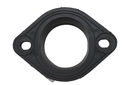 Ultima 42mm Mikuni Flange Adapter - Black Rubber with Stainless Steel Clamp