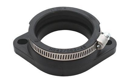 Ultima Mikuni Flange Adapter 48mm Black - Part Number 42-438