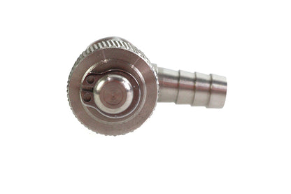 V-Twin Stainless Steel 90 Degree Rotary Petcock 3/8 Inch