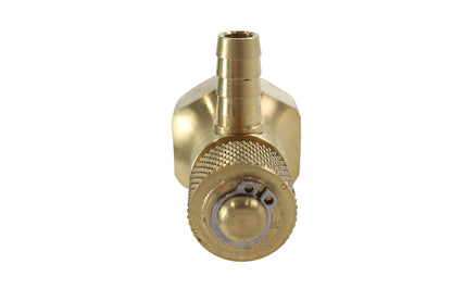 V-Twin OKO 22mm Rotary 90 Degree Brass Petcock for Motorcycles