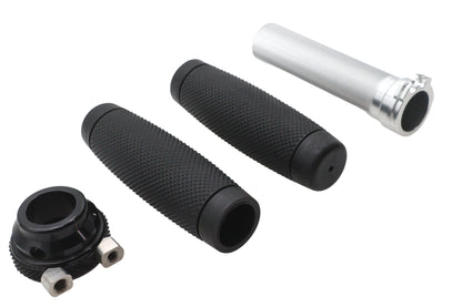 Ultima Twist Grip Assembly Black for Harley Davidson – Part Number 35-3004