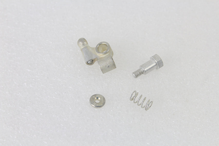 V-Twin Linkert Carburetor Needle Valve Lever Kit Cadmium Plated for Harley Davidson FL and W Models