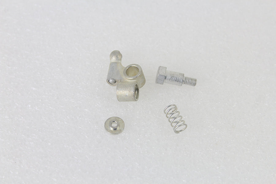 V-Twin Linkert Carburetor Needle Valve Lever Kit Cadmium Plated for Harley Davidson FL and W Models