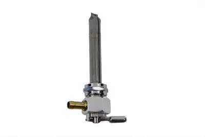 Pingel Metric Hex Petcock Left Spigot with Nut Polished for Harley Davidson FL by Pingel