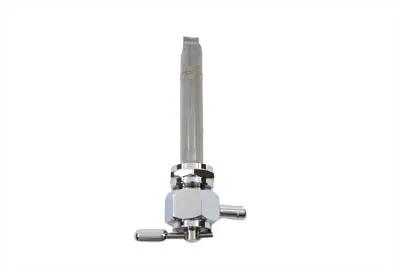 Pingel Metric Hex Petcock Left Spigot with Nut Chrome for Harley Davidson FL 1975-1984 by Pingel