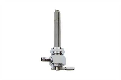 Pingel Metric Hex Petcock Left Spigot with Nut Chrome for Harley Davidson FL 1975-1984 by Pingel