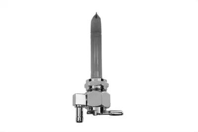 Pingel Metric Hex Petcock Down Spigot with Nut Chrome for Harley Davidson FL Models by Pingel