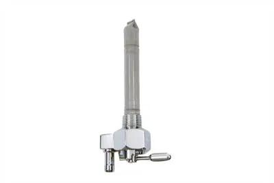 Pingel Metric Hex Petcock Down Spigot without Nut Chrome for Harley Davidson FL Models by Pingel