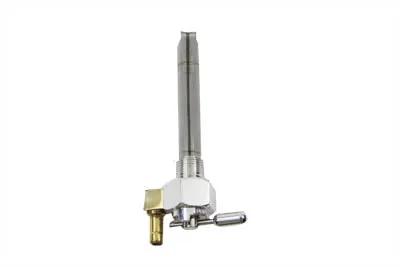 Pingel Metric Hex Petcock Down Spigot without Nut - Polished Finish for Harley Davidson FL Models by Pingel