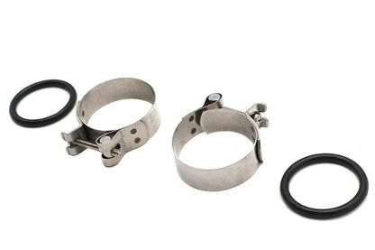 Sifton Stainless Steel Intake Manifold Clamp Set for Harley Davidson FL (1955-1964) by Sifton
