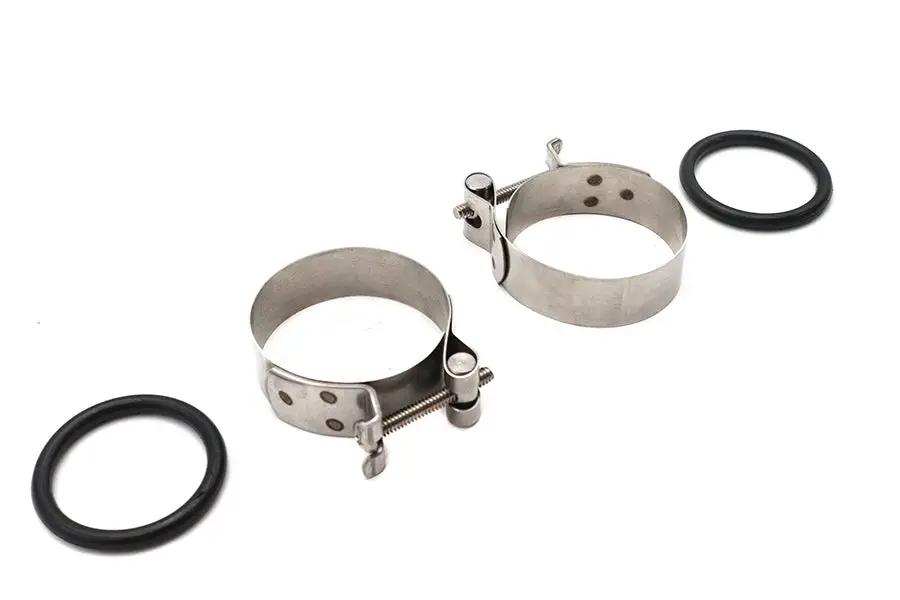 Sifton Stainless Steel Intake Manifold Clamp Set for Harley Davidson FL (1955-1964) by Sifton