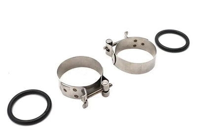 Sifton Stainless Steel Intake Manifold Clamp Set for Harley Davidson FL (1955-1964) by Sifton