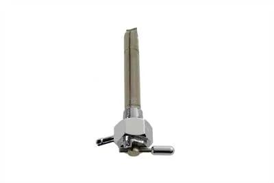 Pingel Metric Hex Petcock Under Spigot Chrome Part #6211-CH for Harley Davidson FL Models by Pingel