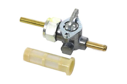 V-Twin Petcock Straight Outlet with Nut Alloy for Harley Davidson FL 1975-1984 by V-Twin