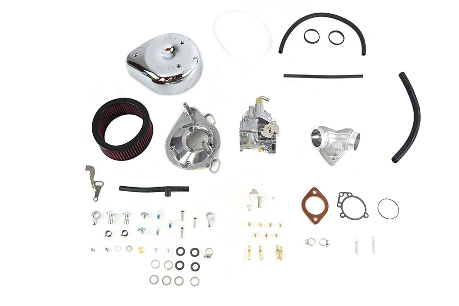 S&S Cycle 11-0419 1-7/8 Inch Super E Carburetor Kit for Harley Davidson FXST and FLST Models by S&S Cycle