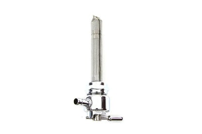 Pingel Metric Smooth Petcock Left Spigot with Nut Chrome for Harley Davidson FL 1975-1984 by Pingel