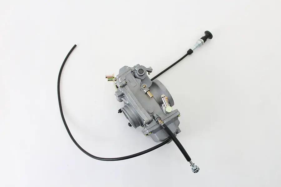 V-Twin OKO 45mm Flatslide Carburetor Natural for Harley Davidson FLST 1990-1999 by V-Twin
