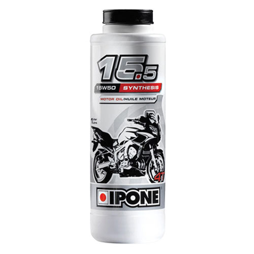 IPONE 15.5 Synthesis 15W-50 Motorcycle Engine Oil, 1 Liter, Part Number 800061