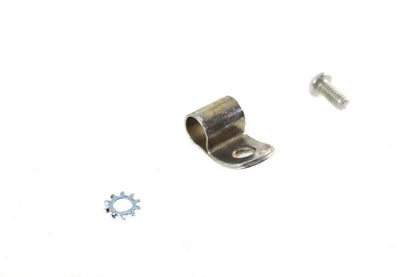 Colony Front Brake Cable Clip with Cadmium Finish for Harley Davidson FL (1950-1959) by Colony