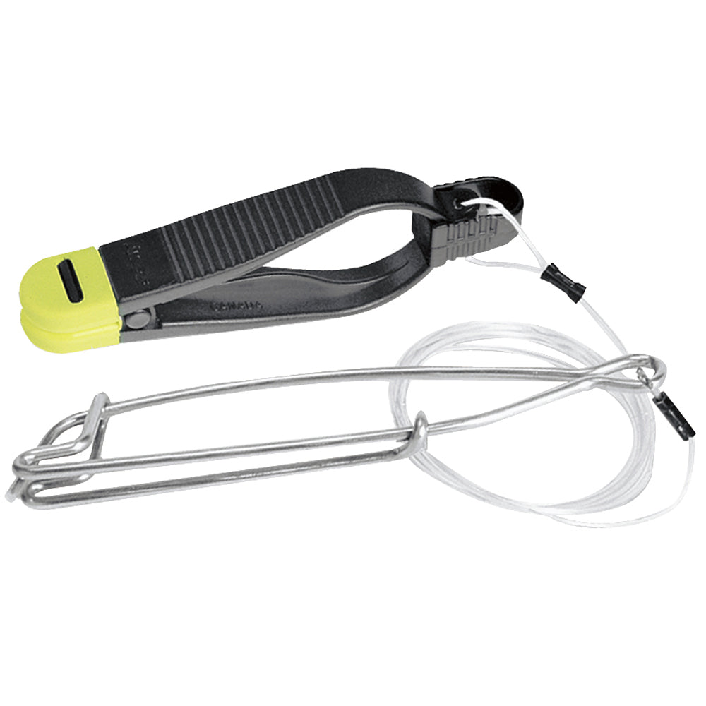 Scotty Power Grip Plus Release with 60-Inch Wire Leader and Self-Locating Snap