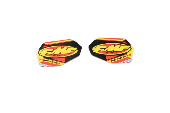 FMF Racing PowerCore 4 2-Part Wrap Logo Decal Replacement - Part Number 012637