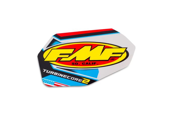 FMF Racing 012699 2-Stroke S/A T-Core Q Decal Replacement