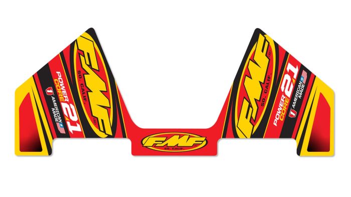 FMF Racing PowerCore 2.1 Mylars Decal Replacement - Part #014826