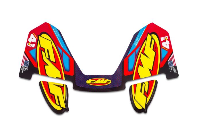 FMF Racing FCTRY 4.1 RCT Replacement Wrap Decal – Durable Motorcycle Graphics Part