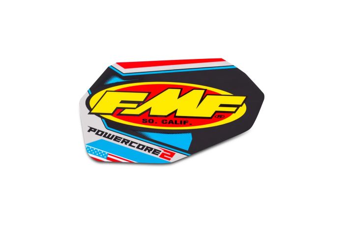 FMF Racing PowerCore 2 New Vinyl Decal Replacement 014844