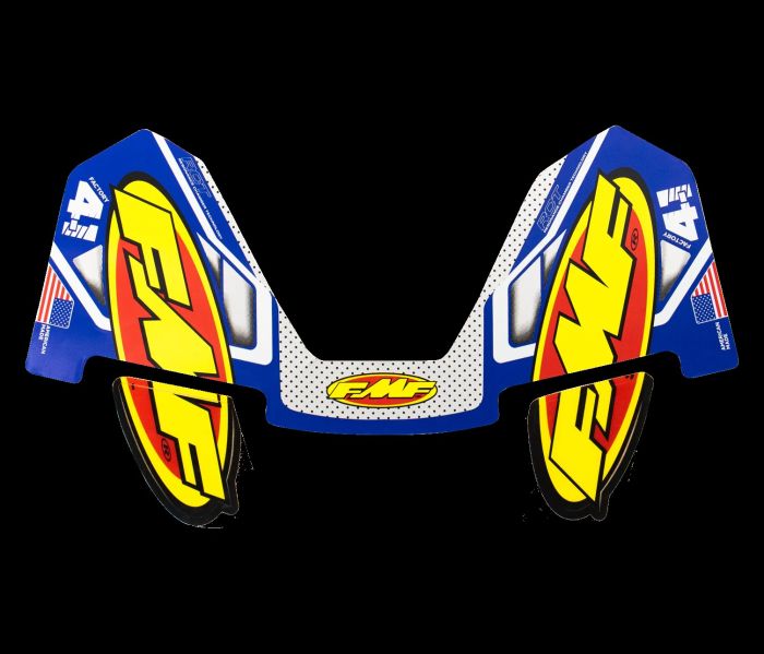 FMF Racing 014849 4.1 Colorways 2020 Logo Kit – Blue