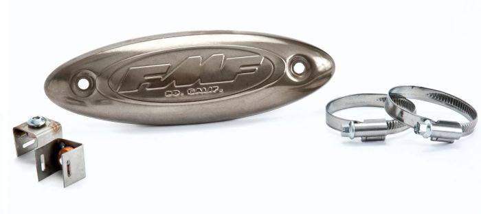 FMF Racing Titanium HDR Heat Shield for Universal Applications - Part #040230