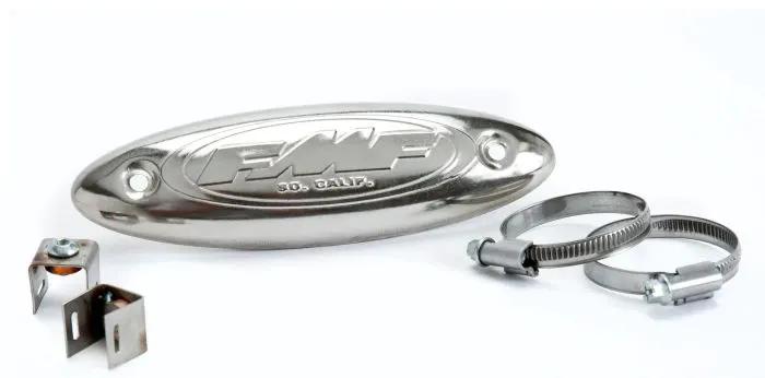 FMF Racing Stainless HDR Heat Shield Universal – Durable Motorcycle Exhaust Protection by FMF RACING