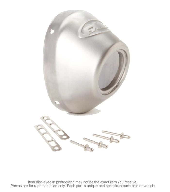 FMF Racing P-CORE 4/Q4 Stainless Steel Straight Cut Replacement Rear Cone Cap - Part #040634