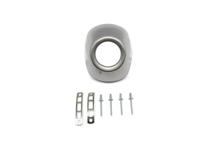 FMF Racing P-CORE 4/Q4 Hex Stainless Steel Replacement Rear Cone Cap - Part Number 040676 by FMF RACING