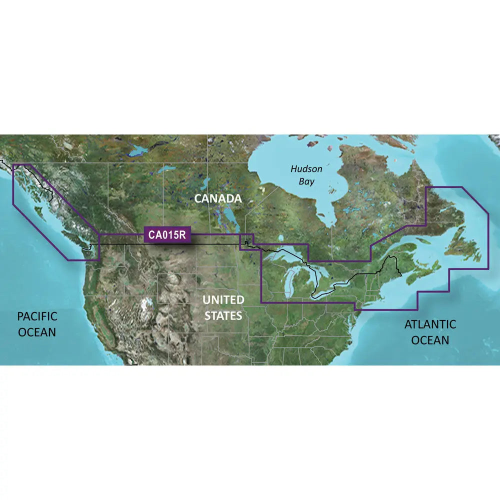 Garmin BlueChart g3 HD HXCA600X Canada microSD/SD Chartplotter Card