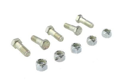 Colony Zinc Plated Sprocket Bolt and Nut Kit for Harley Davidson FX Models by Colony