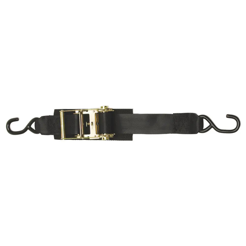 BoatBuckle Heavy-Duty Transom Tie-Down Pair (2" x 6') with 2,500 lb Break Strength