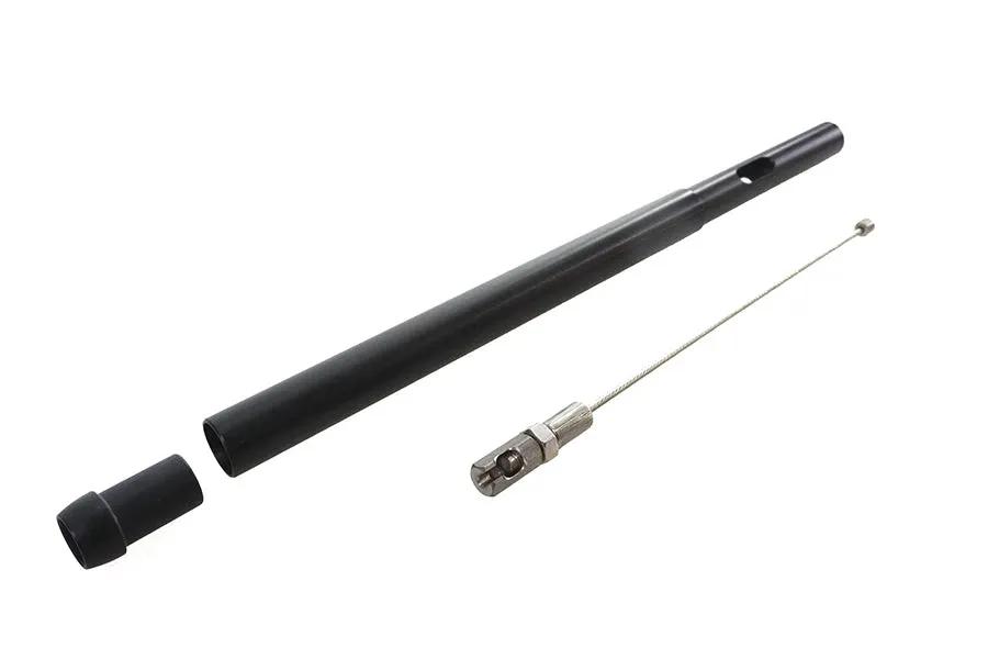 V-Twin 8 inch York Clutch Cable Extension for Harley Davidson Models by V-Twin