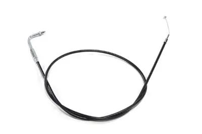 V-Twin 28-0091-12 45 Inch Black Throttle Cable for Harley Davidson FL & FX Models by V-Twin