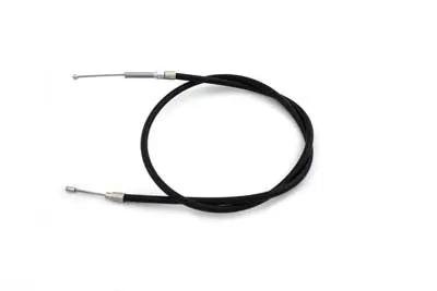 V-Twin Black Clutch Cable with 51.625 Inch Casing for Harley Davidson FL Models by V-Twin