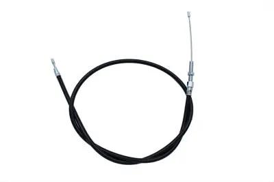 V-Twin Black Clutch Cable with 50-inch Casing for Harley Davidson FL Models by V-Twin