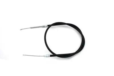 V-Twin Black Clutch Cable Plus 4 Inch Over Stock for Harley Davidson XL Models by V-Twin