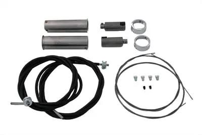 V-Twin Cable Kit for Throttle and Spark Controls for Harley Davidson FL Models by V-Twin