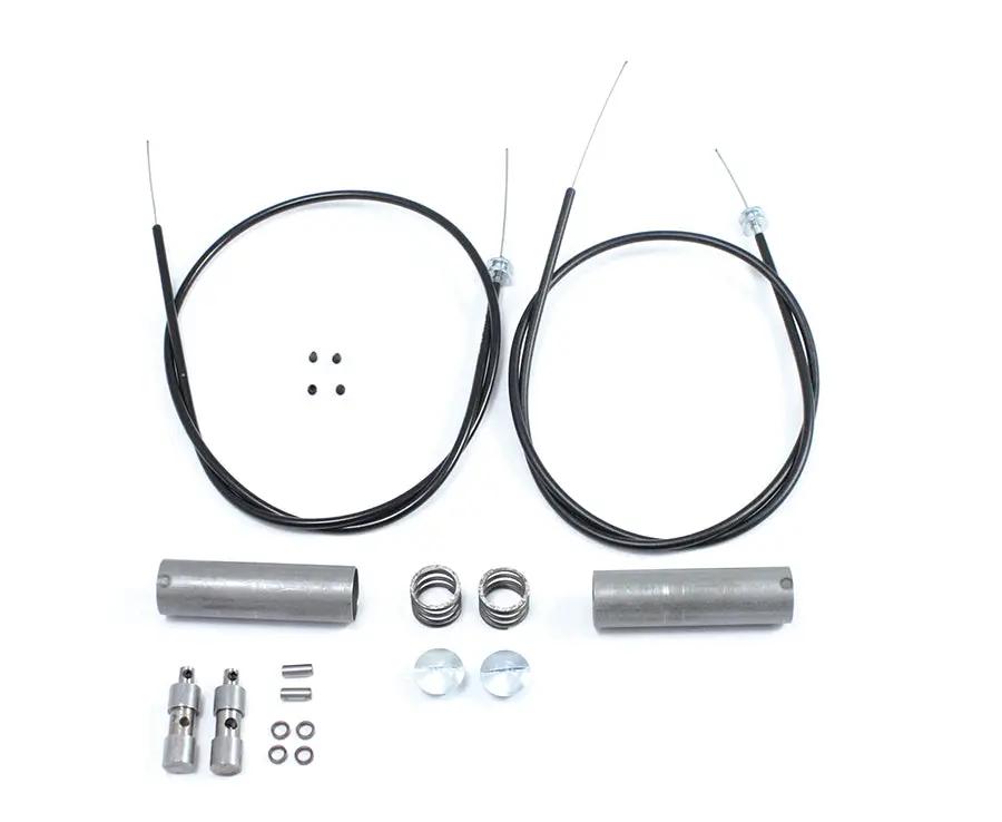 V-Twin Cable Kit for Throttle and Spark Controls – Fits 1954-1963 Harley Davidson FL Models by V-Twin